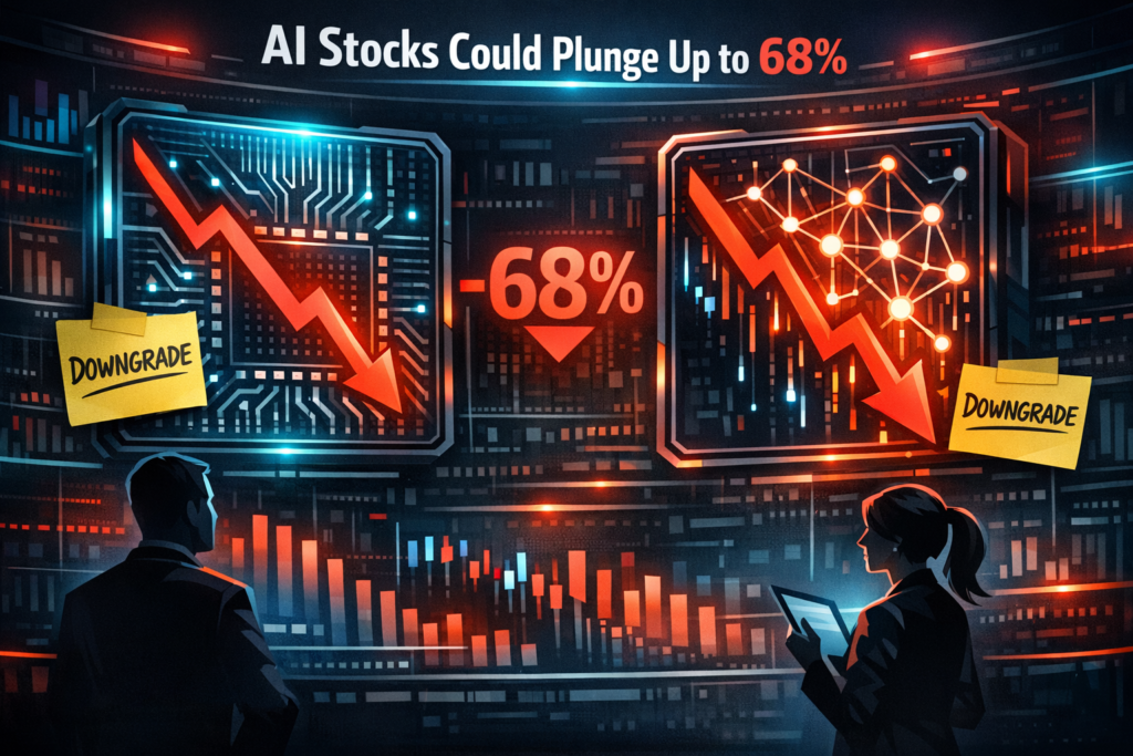 Analysts Warn Two Top AI Stocks Could Drop 68%