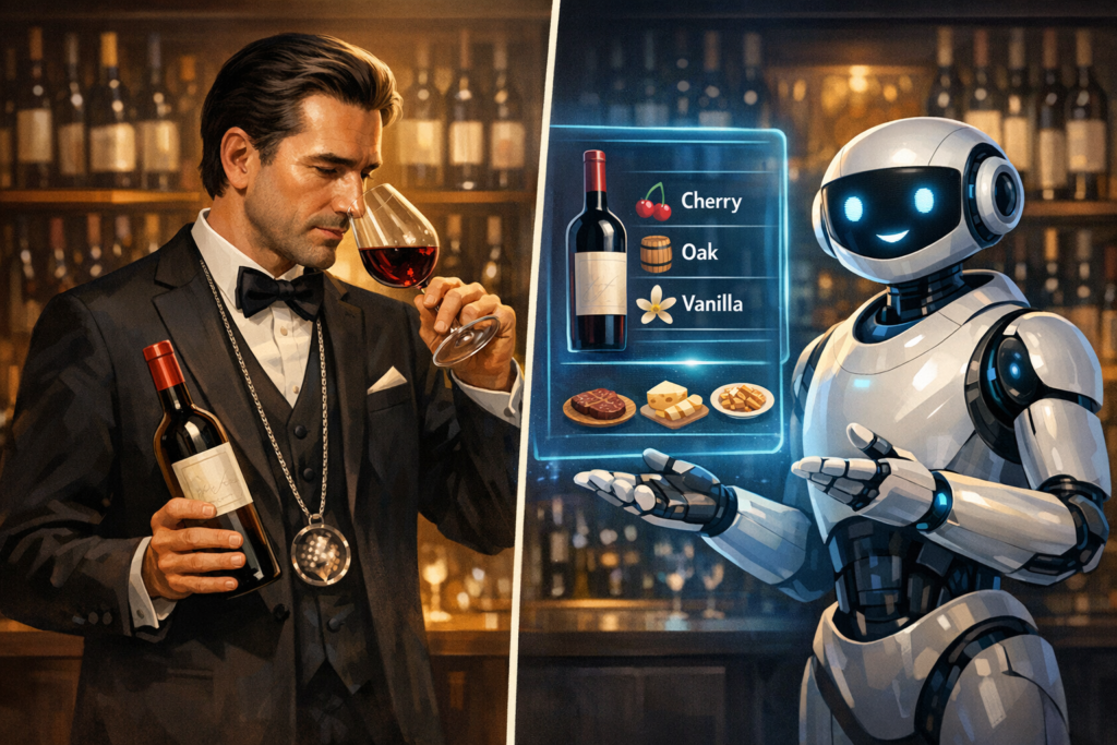AI vs Sommelier: Who Gives Better Wine Advice?