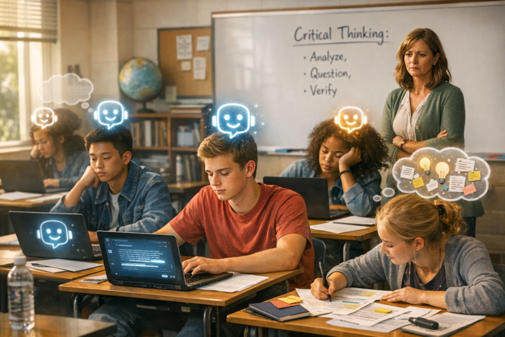 AI in Classrooms Is Eroding Students’ Critical Thinking Skills